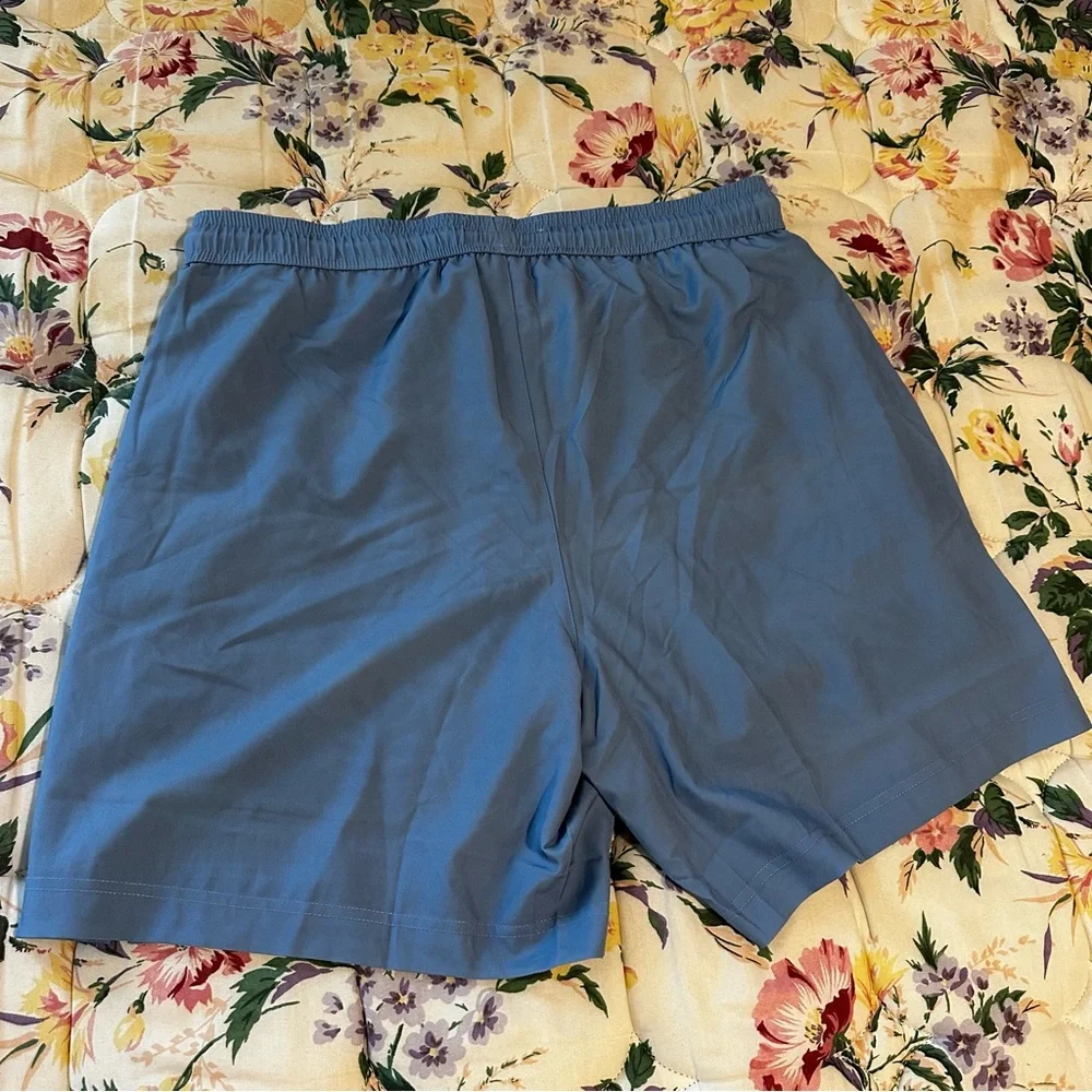 Turnshine Men’s Blue Athletic Shorts with Drawstring